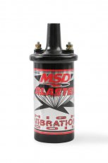 MSD Ignition Coil Blaster Series, Canister Style, High Vibration, Black, Individual
