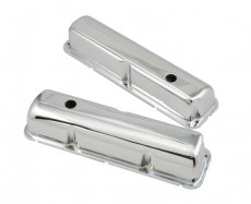 Mr. Gasket Chrome Valve Covers With Baffle