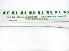 Plastigage 0,025 - 0,075mm grön