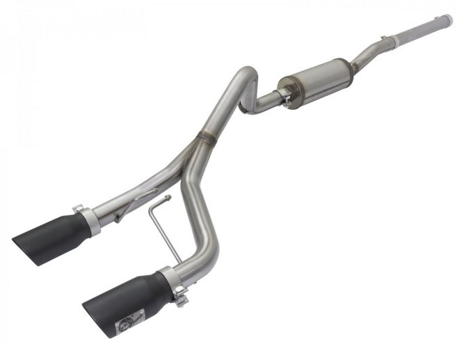 Rebel Series 2-1/2 409 Stainless Steel Cat-Back Exhaust System