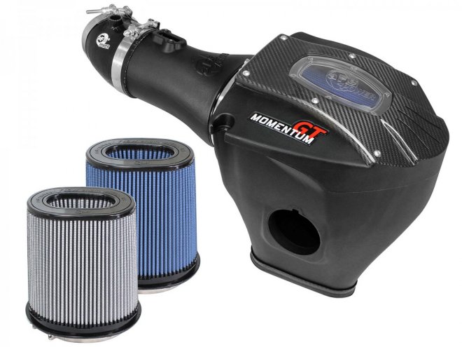 Momentum GT Carbon Fiber Cold Air Intake System w/Dual Filter Media