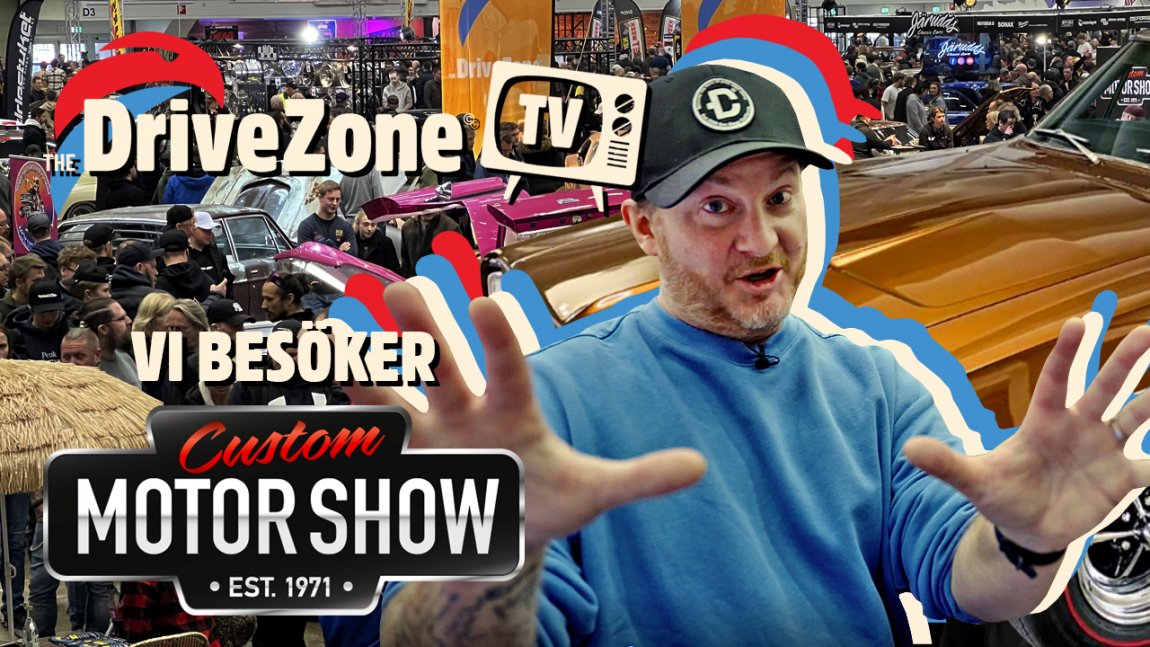 The Drivezone TV avsnitt Custom Motor Show Elmia 2023