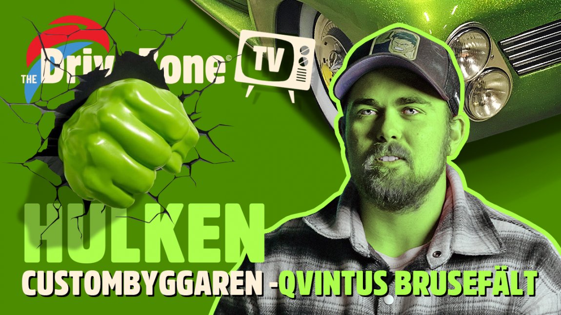 Drivezone TV avsnitt Custombyggaren Qvintus Brusefält Ån